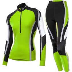 Löffler Vrouwen Langlauf ski suit zwart-lima